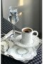 1Pc Luxury Square Stainless Steel Silver Color 21X21Cm Coffee Serving Presentation Tray&Dish - 3