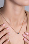 Waterway Model Double Color Ball Detailed Necklace - 3