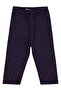 Big Point Print 6-18 Months Leggings - Navy Blue
