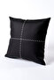 Ivy Soft Leather Black Cushion Cover 45X45 2548 - 4