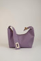 Zippered Gold Buckled Arm and Clutch Bag - 5
