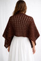 Heart Patterned Knitwear Shoulder Shawl – Stylish and Comfortable Women's Shawl Model - Soft Shoulder Shawl - 3