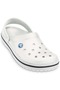 Crocband 11016 Sabo Doctor and Nurse Slippers Orthopedic Unisex Slippers White - 2