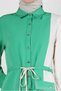 TWO COLOR WITH WAIST WRAPPED TUNIC 43810 - 4