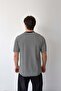 Human Embroidered Striped T-Shirt Black - 2