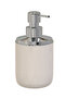 Lima XL Chrome Decorated Bathroom Set Beige - 4