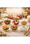 Marilla Set of 6 Glass Mini Bowls 135 ml Nuts Sauce Dessert Presentation Bowl - 4