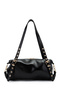 Belt Zaral Women's Sleeve with Strap Detail Bag Si Black