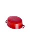 Cast Iron Oval Pot 29 cm Red - 2