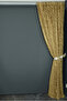 SULTAN 2 MODEL GOLD COLOR SINGLE WING ستارة خلفية مطوية مخيطة مسبقًا 300*260 سم - 6