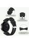 Silicone Watch Strap with Vertical Grain, 22mm Sport Replacement Band for Galaxy Watch