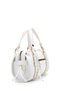 Knitted and Pendant Detailed Jimmy Women's Crossbody Bag White - 2