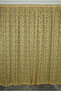 SULTAN 2 MODEL GOLD COLOR SINGLE WING ستارة خلفية مطوية مخيطة مسبقًا 300*260 سم