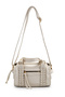 Knitted and Pendant Detailed Jimmy Women's Crossbody Bag Cream - 4