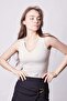 V-Neck Sleeveless Stylish Lycra Body-Taş - 5