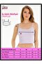 Women's Corded Fabric Fabric Rope Strap Crop Bustier - Crop120 -Pudra - 5