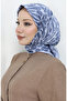 وشاح رايون رقمي 70302-06 نيلي - 2