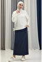Pocketed sports skirt 0152-23 indigo - 3