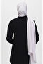 Madame Mary Damla Jacquard Shawl 19085-04 Light Gray - 3