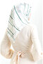 وشاح جان جان منقوش 70315-07 أخضر زمردي أخضر نعناعي - 3