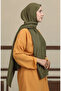 Madame Mary Baklava Jacquard Shawl 19087-16 Khaki - 2