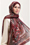 Ethnic Amber Shawl 70278-06 Burgundy