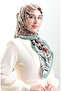 وشاح كوراكا منقوش 82013-10 حجر أخضر