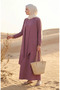 Dress Vest Two-Piece Suit 6527-03 Dusty Rose - 3