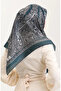 Ethnic Amber Scarf 70279-01 Petrol Green - 6