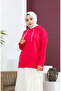 سويت شيرت فوشيا بغطاء للرأس - 23002-05 - 4