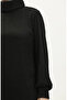 Throat flat dress 0196-03 black - 4