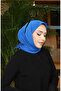 Pleated Scarf 70345-04 Cobalt