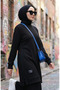 Arma Detailed Corded Fabric Tunic Pants Double Suit 0232-01 Black - 4