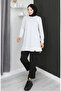 Araboy Sports Combed Cotton Tunic 9127-03 Stone - 3