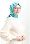 Digital Rayon Scarf 70307-10 Green - 2