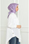 Dark Lilac Karaca Crystal Scarf - 81053-07 - 2