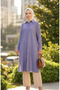 Raglan Sleeve Tunic 4066-14 Denim Blue