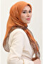 Ethnic amber scarf 70292-15 mustard - 2