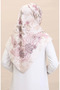 وشاح مزخرف CVS-07 كريم الكرز - 3
