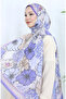 Champs-Elysees Floral Patterned Shawl 70319-02 Lilac
