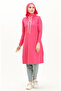 Lace-Up Sweatshirt 3030-13 Fuchsia - 2