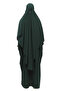 ملاءة سرير لحفلات الزفاف من Sultanbaş، مقبض عباية Cilbab Khimar، ياقة مطاطية، حجاب Ferace Medine Silk - 7