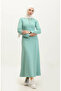 Zippered dress 2149d-01 mint green - 3