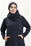 Kangaroo pocket sports tunic 3032-02 navy blue - 3
