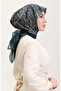 Ethnic Amber Scarf 70279-01 Petrol Green - 4