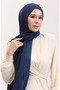 Jan Jan Chiffon Shawl 70239-36 Light Navy Blue - 2