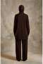 Arma Detailed Tunic Trousers Double Suit 0228-04 Brown - 6