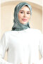 Crystal scarf 19095-18 dark khaki