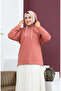 Hooded sweatshirt 23002-08 dusty rose - 3