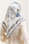 Amber Scarf 70280-05 Gray Mustard - 3